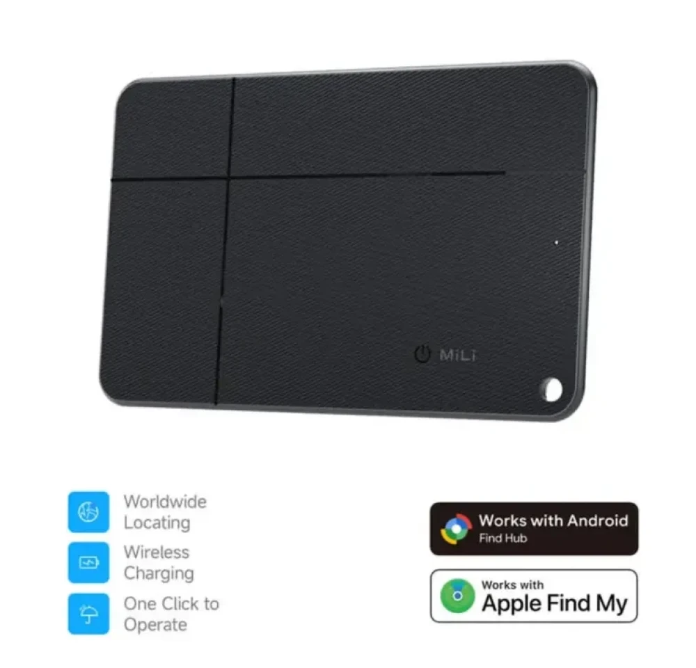 MiLi MiCard Pro Duo Anti-Loss Digital Business Card & Wallet Tracker