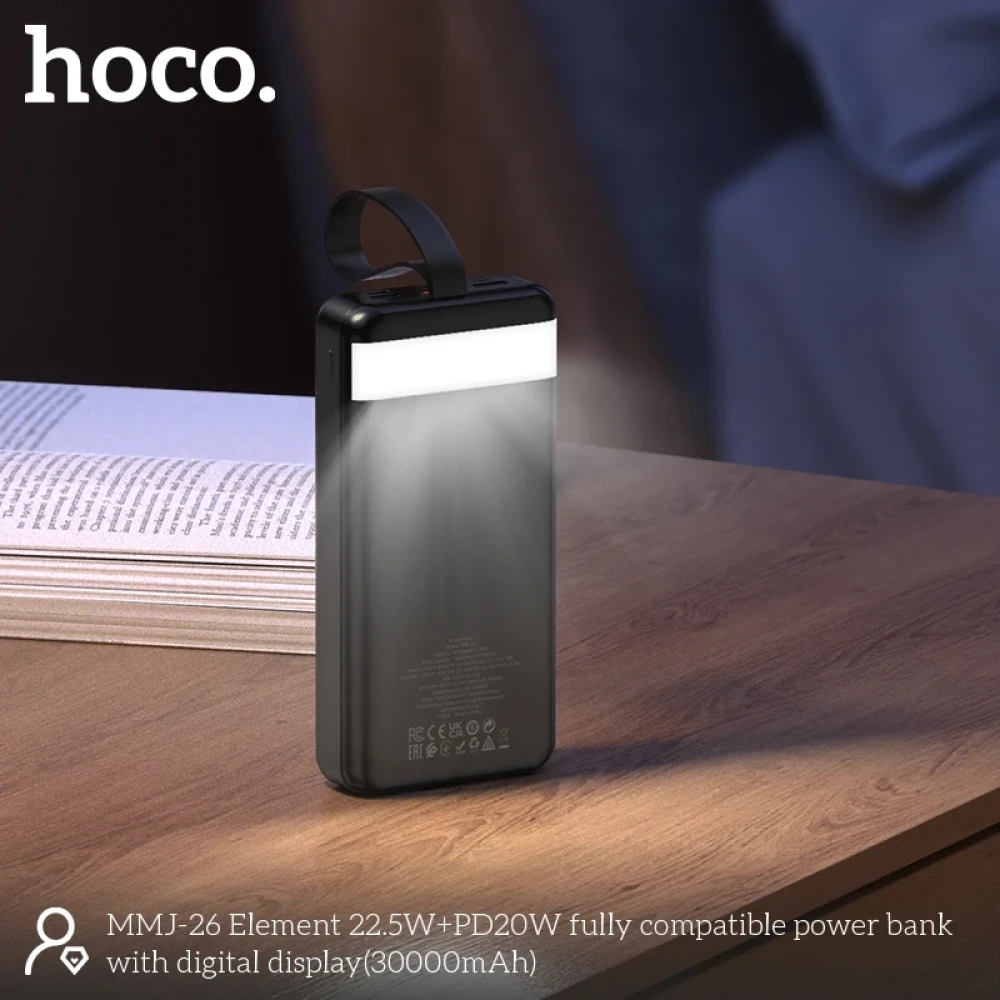Hoco MMJ-26 22.5W Fast Charging 30000mAh Power Bank